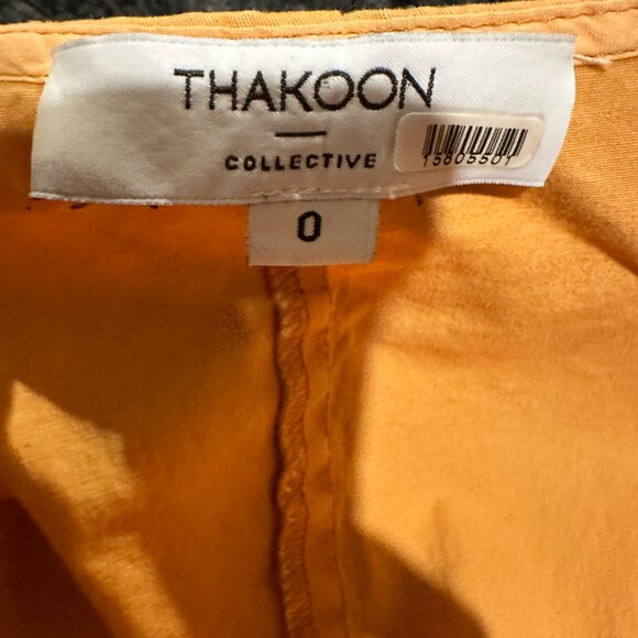 Thakoon Orange Jumpsuit - Size 0 - Picture 3 of 3